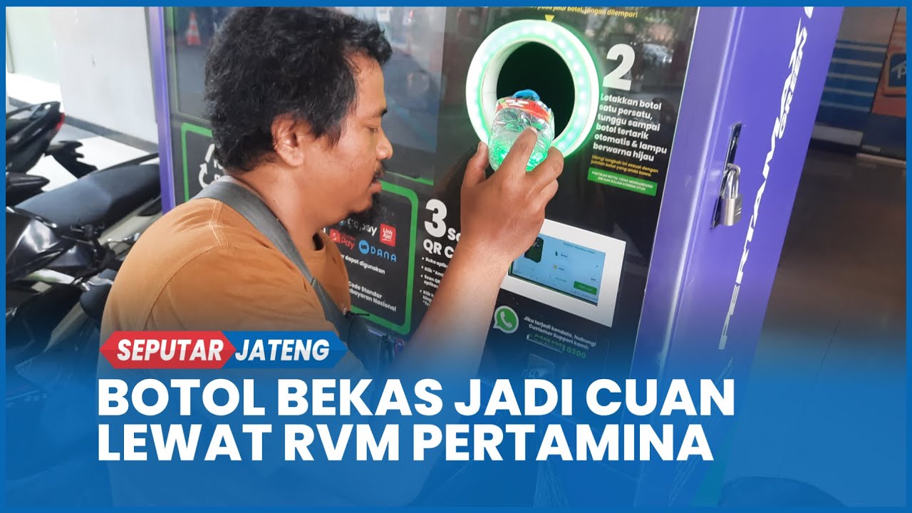 Tribun Jateng: Indonesians Cashing in with Bottle Return Machine