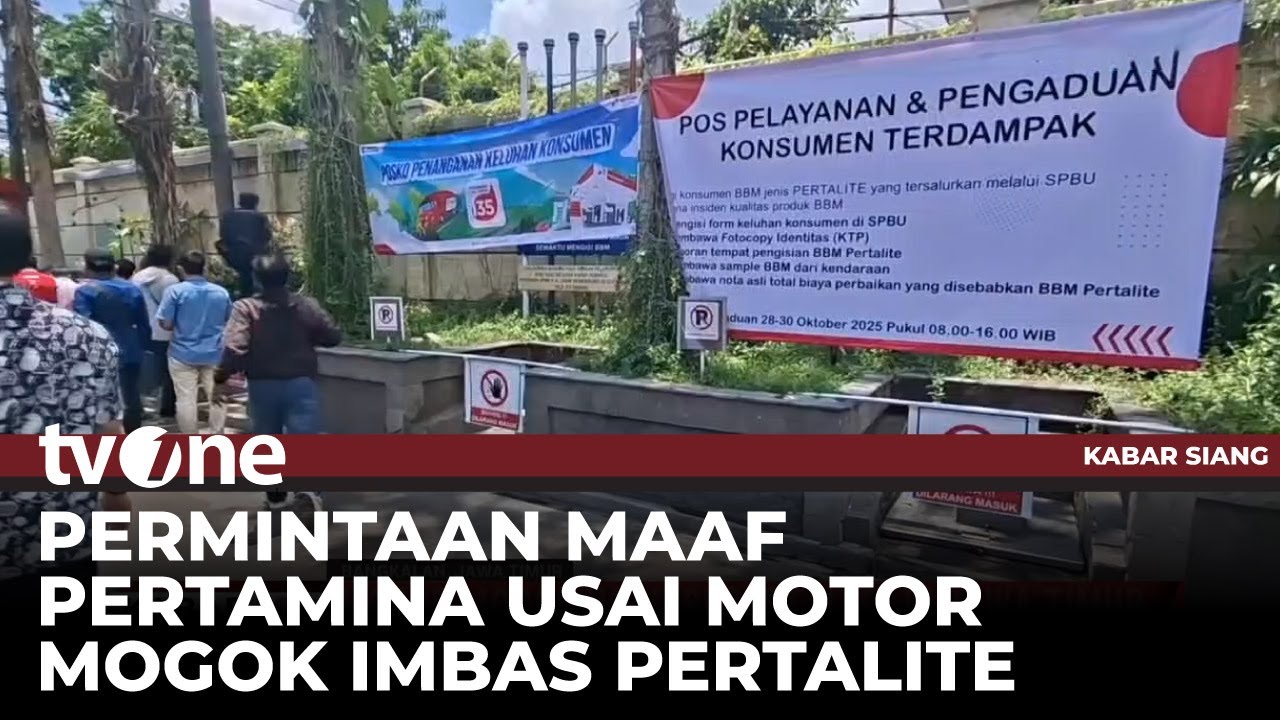 tvOne: Pertalight Fuel Causing Vehicles to Break Down, Pertamina Under Investigation