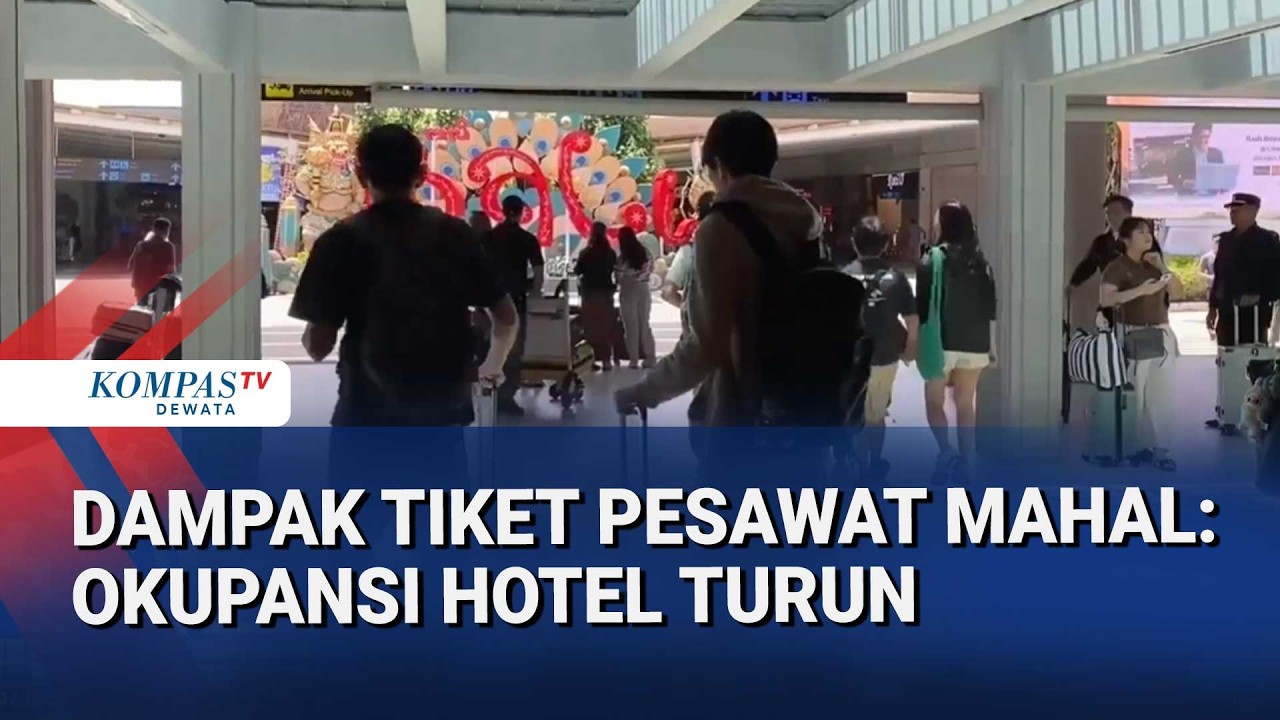 KOMPAS TV DEWATA: Flights Up, Rentals Down: Bali Tourism Feels the Strain