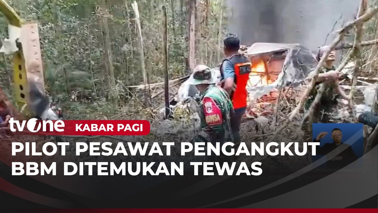 Tvone: Remote Mountain Crash Claims Life of Indonesian Cargo Pilot