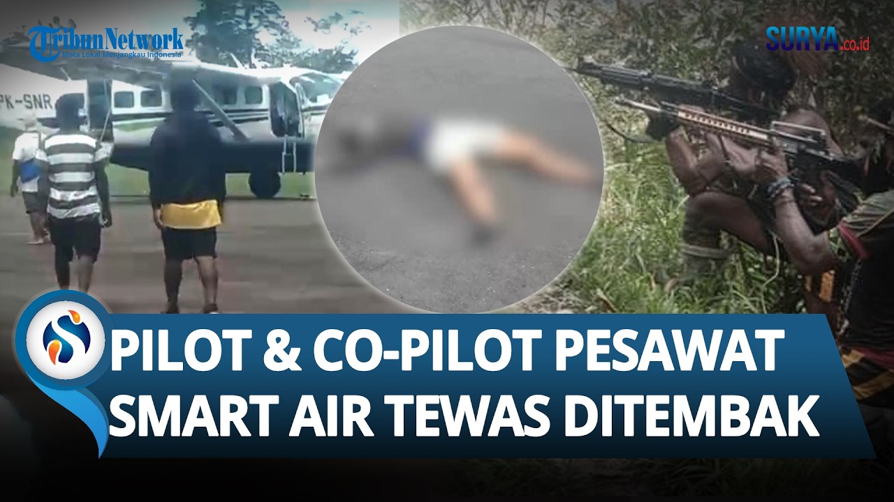 Harian Surya: Smart Air Plane Shot Down in Papua, Pilots Dead