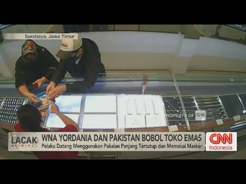 CNN Indonesia: Thieves Distract Staff, Steal IDR 233M in Gold